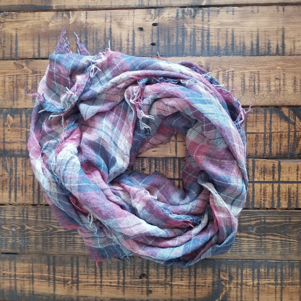 plaid scarf